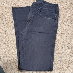 Prana Dark charcoal Men's Straight Jeans size 30
